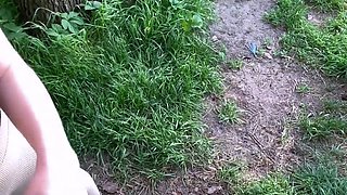 18yo Cutie Gives a Blowjob and Swallows on the River Bank