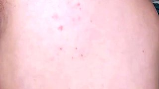 Cum in the ass of a Russian girl.Hammering in anal