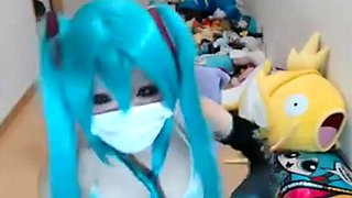 Miku Hatsune Asian Amateur Webcam Show