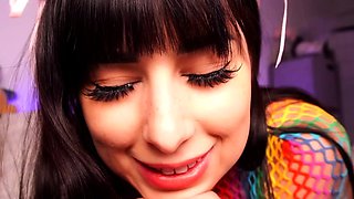 Real amateur teen party babe sucking and fucking in hd