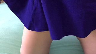 Young Student Hardly Masturbes and Gets Orgasm