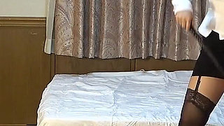 Girlfriend Punishes Cheating Boyfriend with Hot Wax and a Whip, Getting Pussy Wet as Discovers Joy of Having a Man at Mercy