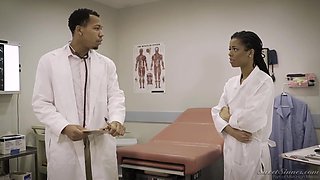 Ebony Doctor And Skinny Teen 18+ Sex