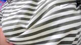 Arab Public Toilet Big Ass & Huge Boobs Hot Girl After College!