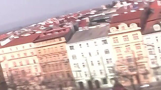 Sandy's Teeny Casting - Horny Slut Gets Fucked While Licking Her Pussy! Great Threesome!