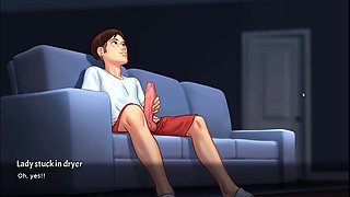 Step Mom and Son Hot Summer Fucking - Summertime Saga Part 6 Animated Porn