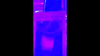 Women Feel Hot Being in the Gym and Touch Each Other in the Bathroom