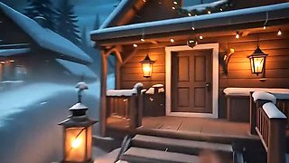 Mrs Claus Cheats on Santa with Young Cock - Anal & Blowjob Cartoon Sex