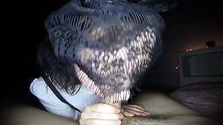 Teen with Big Ass Rides and Sucks Big Cock POV
