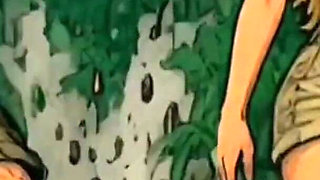 Jungle Cuckold. While the Husband Was Looking for the Trail Jungle, the Black Guy Was Fucking His White Wife.