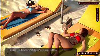 Whispers of Desire - Faithfull Path 10 Sarah Looks Amazing in Her 2 Piece Bikini