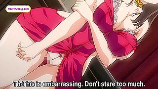 Busty nerd queen rides glasses boyfriend rough as maid hosts creamy mansion gangbang