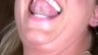 Hairy Blonde Devours BBC and Begs for Facial Load