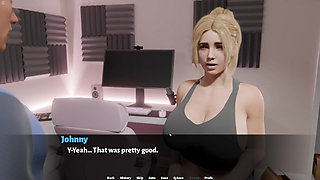 Stepsister Comparing Her Pink Dildo with My Huge Cock