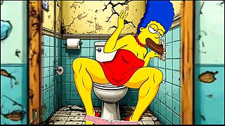 Glory hole, married woman, homer simpson
