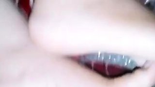 Arab Girl's Hot Milk and Feet Webcam Show