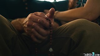 mommy gave a lesson to her  student