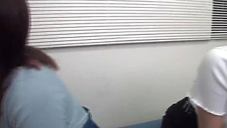 Japanese massage session with bj and handjob