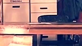 Hot MILF in Red Lingerie Fisted and Ass Fucked with Big Black Dildo