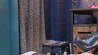 Leather Boot Worship Ignore Lick My Thigh-high Heels While I Erase You Completely