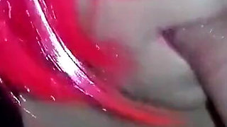 Hot maid sucking cocking and ending up in the tail