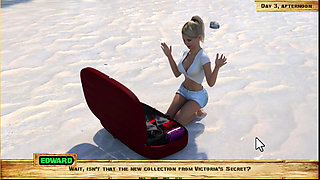 Lewd Island 3 - we found a suitcase with lingerie in