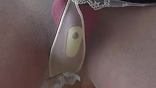 A Restrained Maid Writhing in Pleasure From a Remote-controlled Vibrator