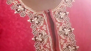 Desi Tamil Naughty Wife Renu Secret Bathroom Nude Tease & Saree Dressing for Company Manager! Indianhotwifex
