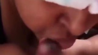 Sri Lankan Wifes Blowjob Cumshot
