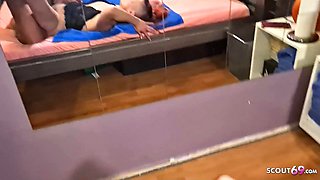 Young Guy Pounds Big-Tits German Redhead Marie Raw