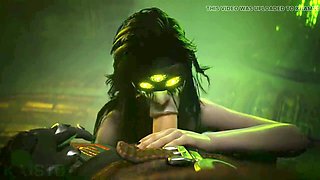 Cum on tits, hot hentai, riding