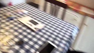 Masked Slave Punished Hard On His Cock