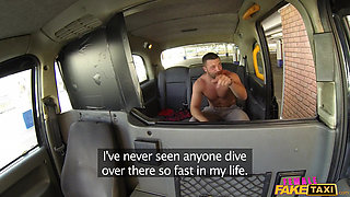 Female Fake Taxi - Horny Big Tit Max Takes a Risk Flashing in a Parking Lot & Scores a Filthy Car Fuck & Anal Fun