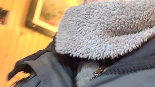 Pissing Pussy Loook From Behind so Great View Petite Hana Cute