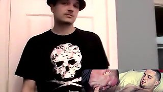 JoeSchmoeXXX.com - Humungous dicked twink strokes off rigid and vigorously with mighty drains