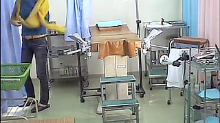 Skinny Japanese teen 18+ gets drilled during Gyno examination