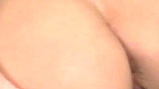 Blonde Slut Gags on Massive BBC Throbbing Deep