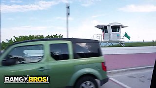 Bangbros - fabi soul’s Big Tits and phat arse steal the show as nature pounds her on the nail bus