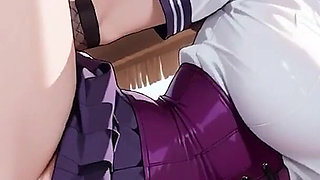 Tropical Beach Gazebo Redhead Sailor Uniform Beauty Seduction Blowjob to Doggy Massive Creamy Ass Finish