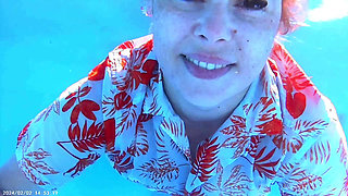 Long Breath Holding Underwater