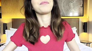 Brazilian Brunette Babe Plays with Sex Toy