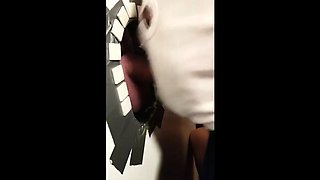 Glory Hole Amateur Takes on a Big Cock