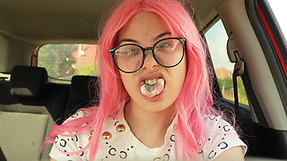 Chewing Gum While Tease You About Everything You Cant Have