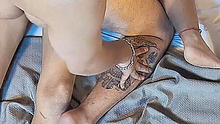 Shared Girlfriend, Double Penetrated and Cumshotted by a Follower and Her Boyfriend - General POV