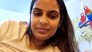 Indian Wife And Husband Romance With Pregnant In Interview