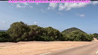 Latina's Big Curves Spark Wild Outdoor Hiking Passion