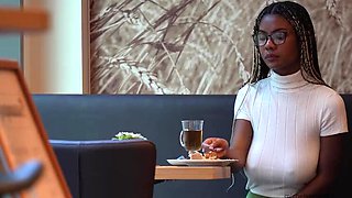 Michel Chloe Braless See Through Outfit Public Flashing German Outdoor HD