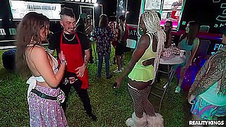 Festival Slut Gets Freaky With Logan Xander And Selina Bentz