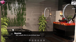 Burning Boundaries 27 - Lara Gives Handjob in the Kitchen While Realtor Is Busy
