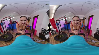 Intense Workout in Gym - Big Tits Chubby Pornstar Hardcore VR